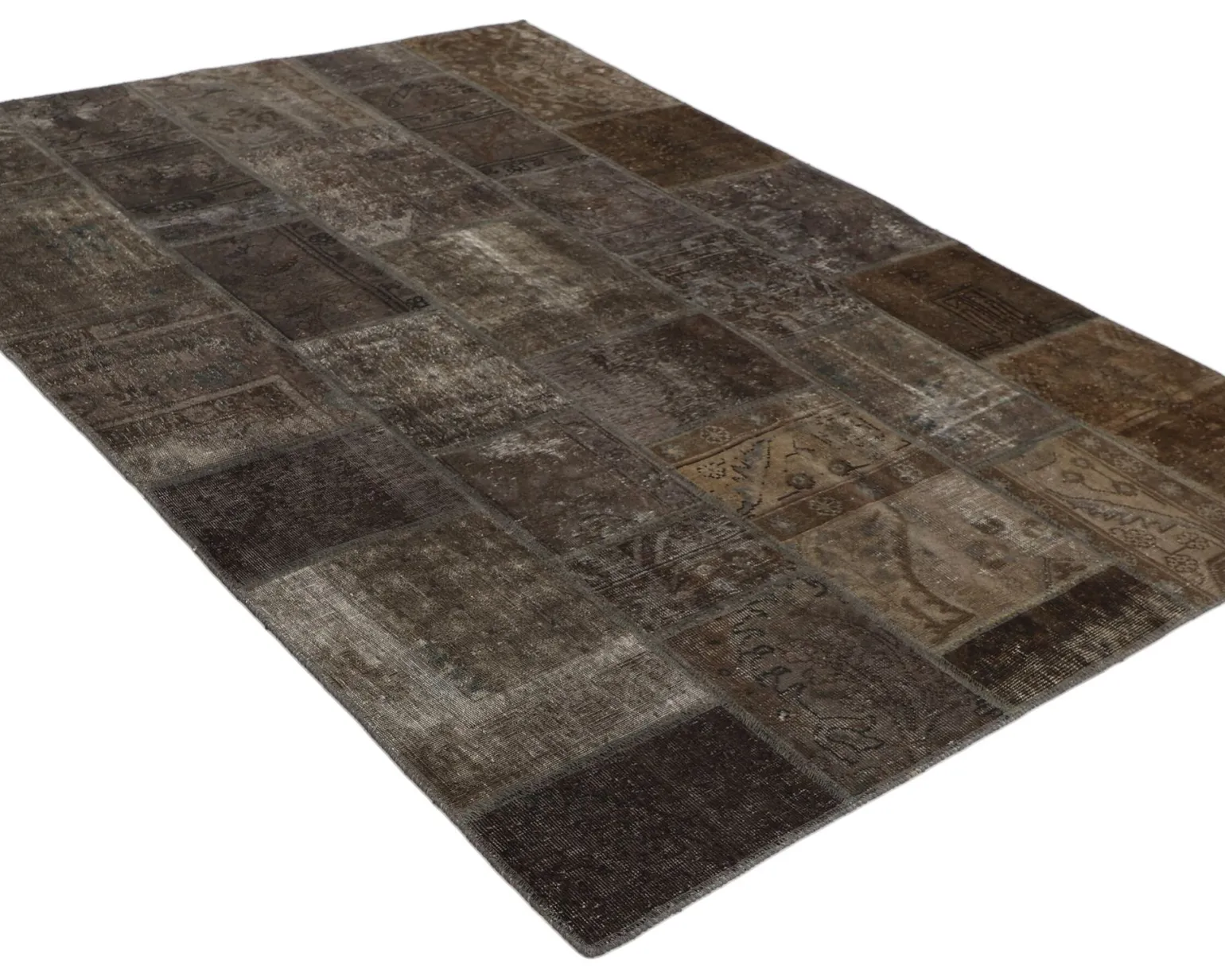 Vintage Patchwork orientalisk matta 174 x 243 cm