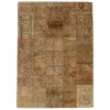 Vintage Patchwork orientalisk matta 175 x 244 cm