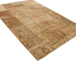 Vintage Patchwork orientalisk matta 175 x 244 cm