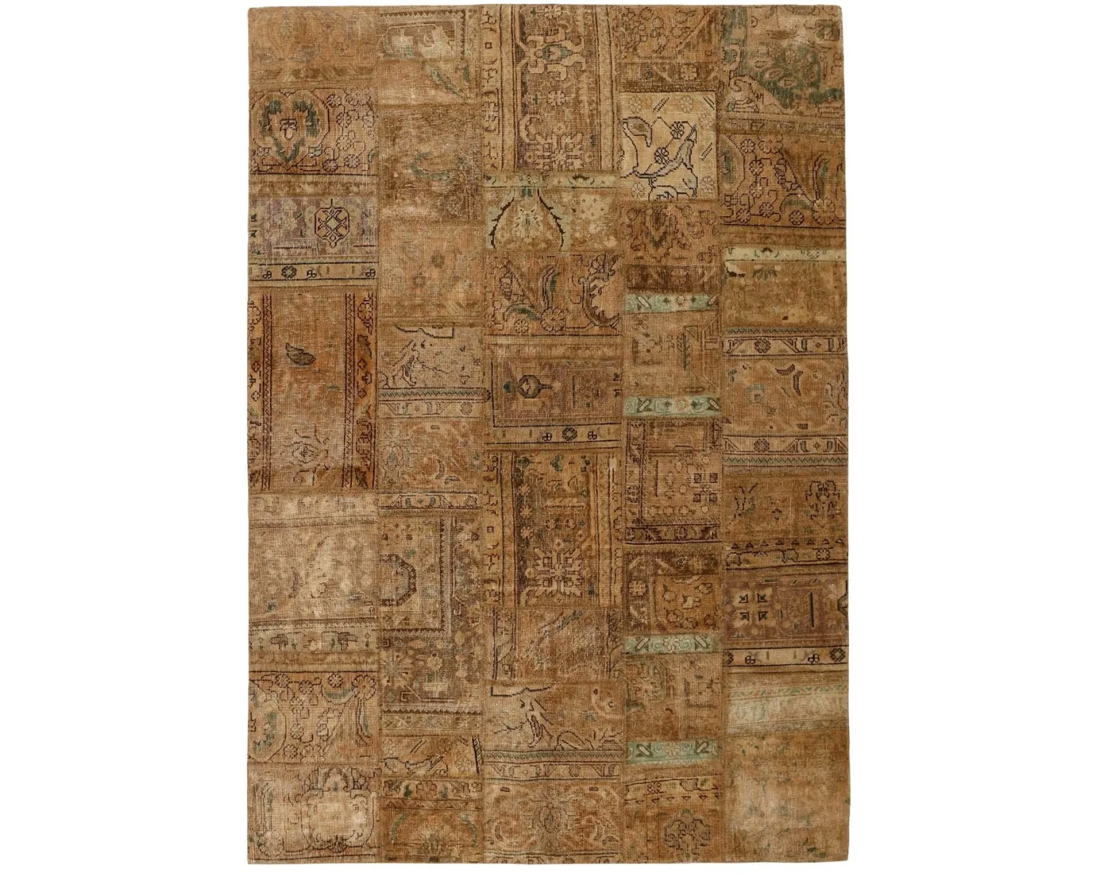 Vintage Patchwork orientalisk matta 170 x 245 cm