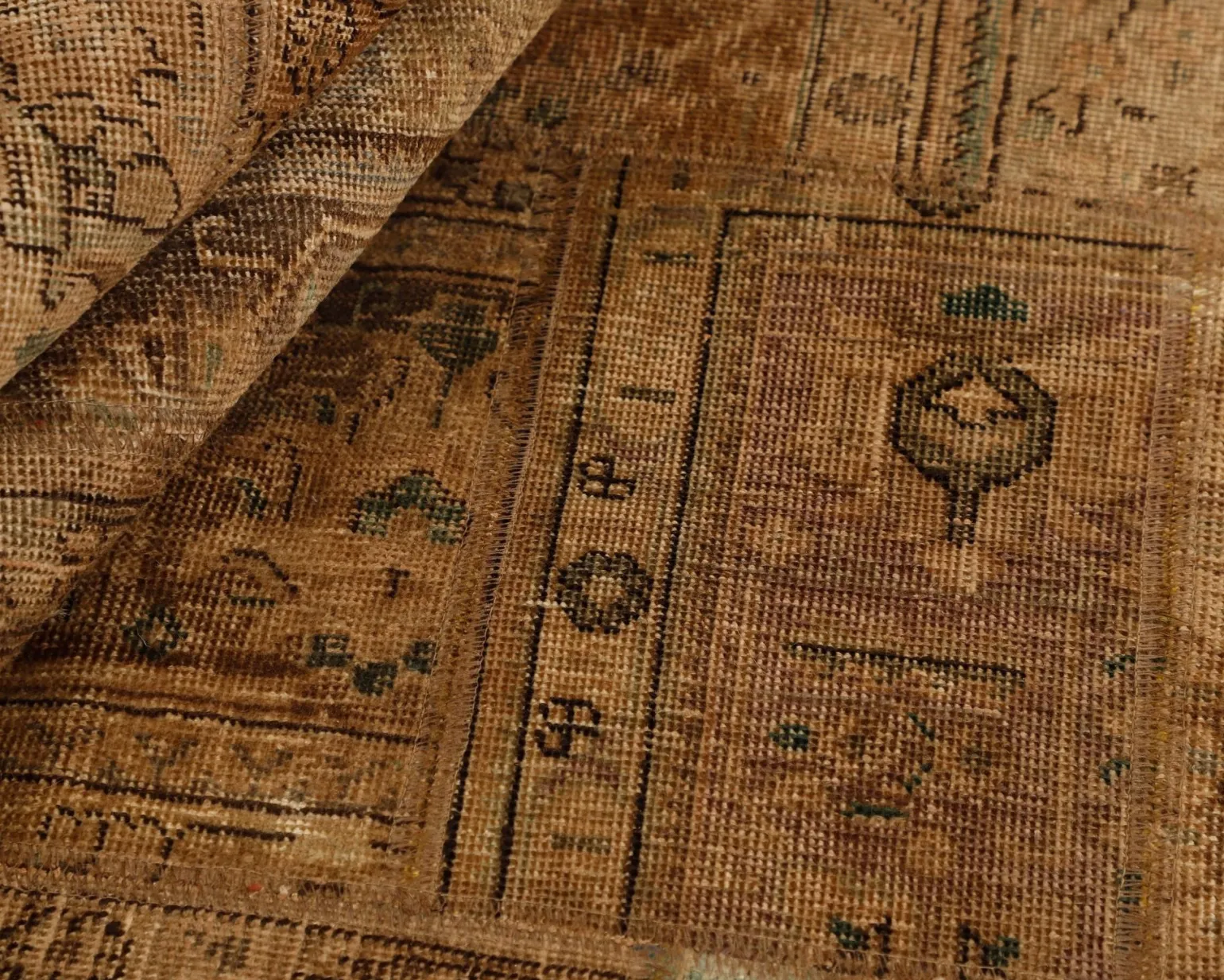 Vintage Patchwork orientalisk matta 170 x 245 cm
