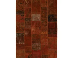 Vintage Patchwork orientalisk matta 167 x 245 cm