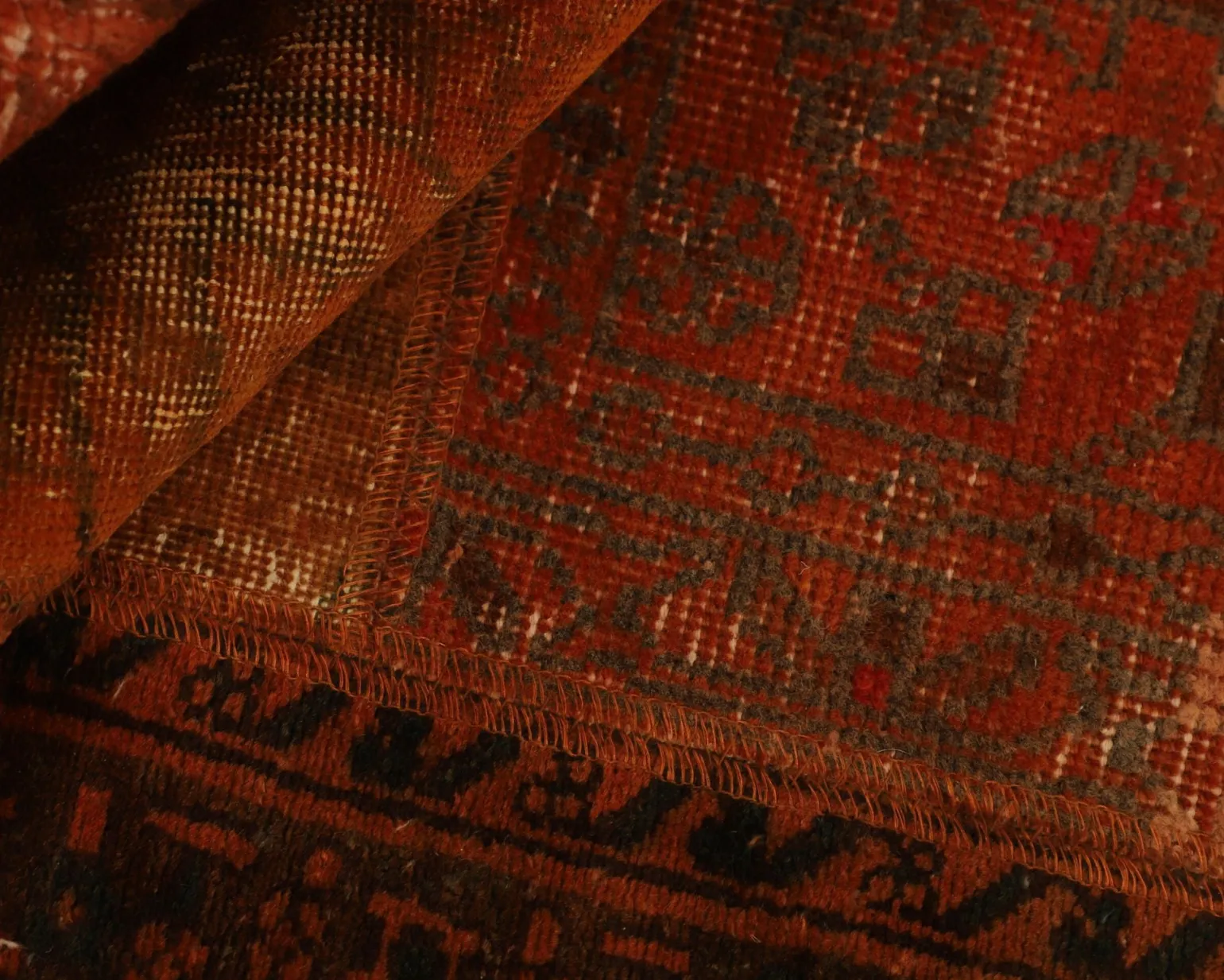 Vintage Patchwork orientalisk matta 142 x 203 cm