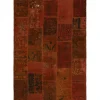 Vintage Patchwork orientalisk matta 143 x 207 cm
