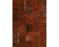 Vintage Patchwork orientalisk matta 143 x 200 cm