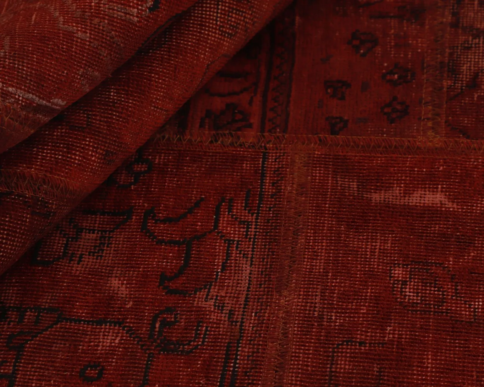 Vintage Patchwork orientalisk matta 146 x 210 cm