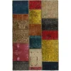 Vintage Patchwork orientalisk matta 104 x 156 cm