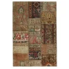 Vintage Patchwork orientalisk matta 106 x 154 cm