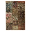 Vintage Patchwork orientalisk matta 104 x 154 cm