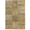 Vintage Patchwork orientalisk matta 104 x 152 cm