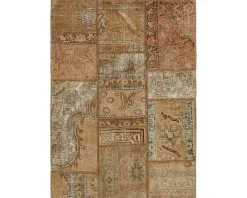 Vintage Patchwork orientalisk matta 89 x 125 cm