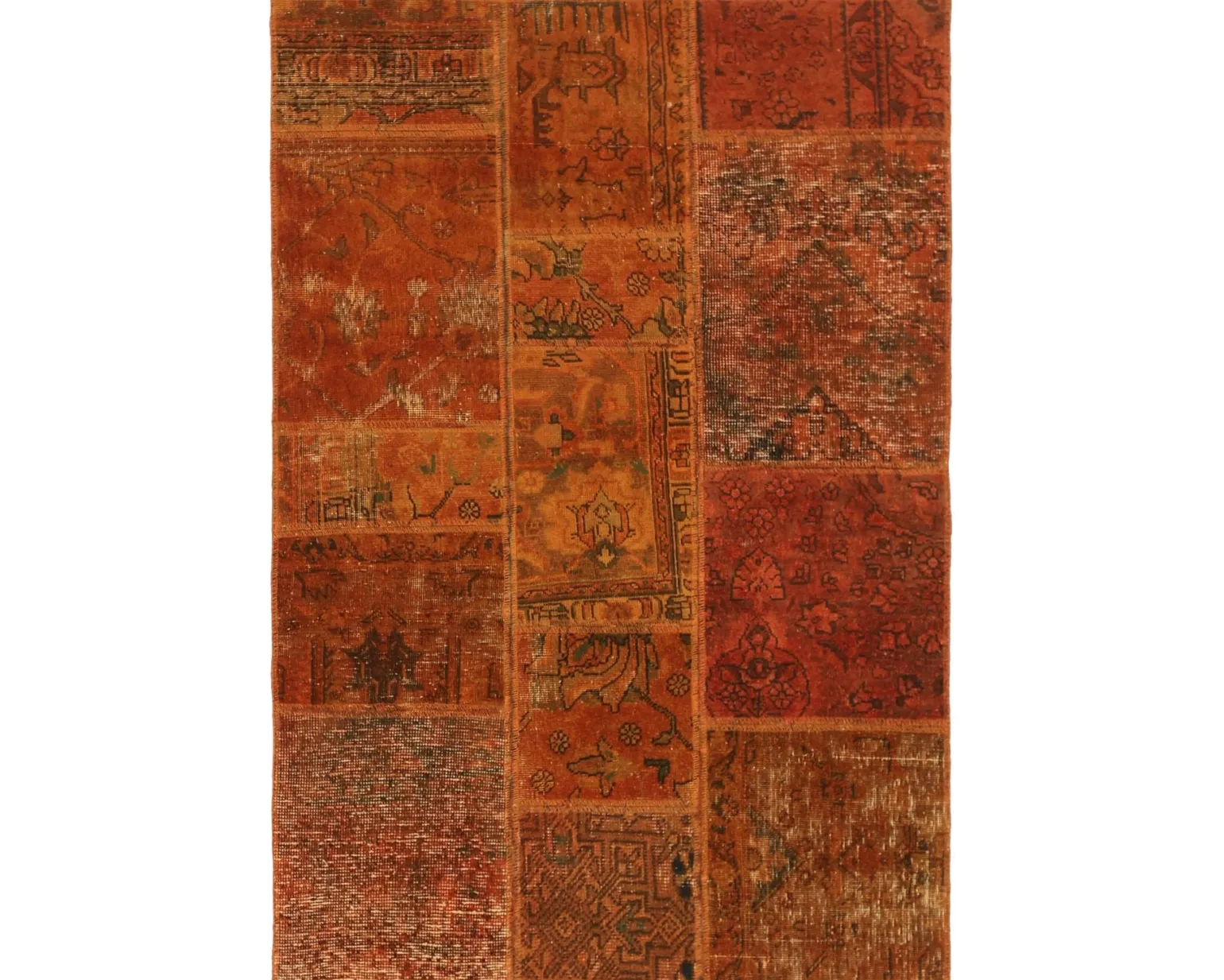 Vintage Patchwork orientalisk matta 104 x 154 cm