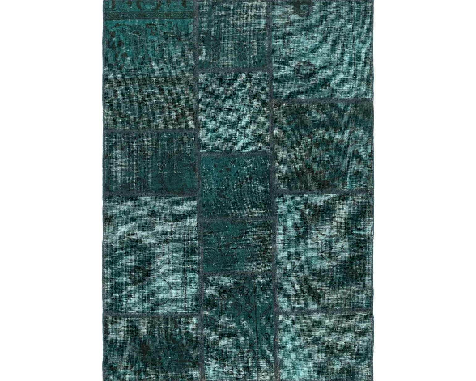 Vintage Patchwork orientalisk matta 105 x 156 cm