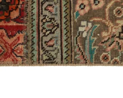 Vintage Patchwork orientalisk matta 107 x 153 cm