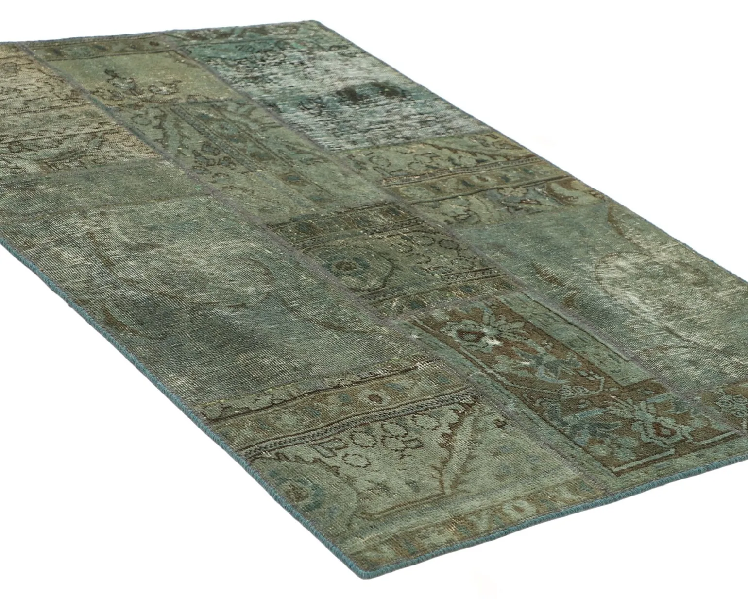 Vintage Patchwork orientalisk matta 105 x 157 cm