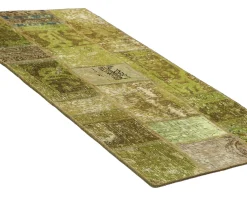 Vintage Patchwork orientalisk matta 76 x 153 cm