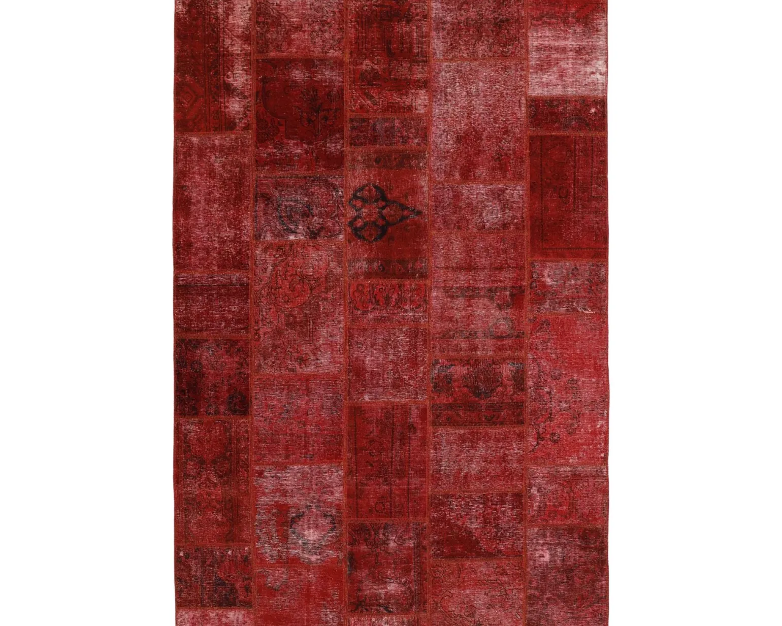 Vintage Patchwork orientalisk matta 204 x 310 cm