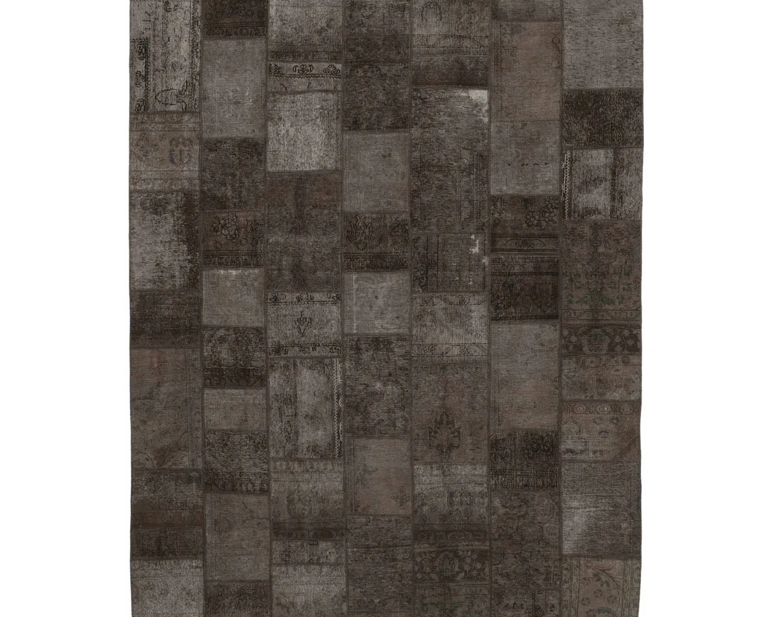 Vintage Patchwork orientalisk matta 249 x 311 cm