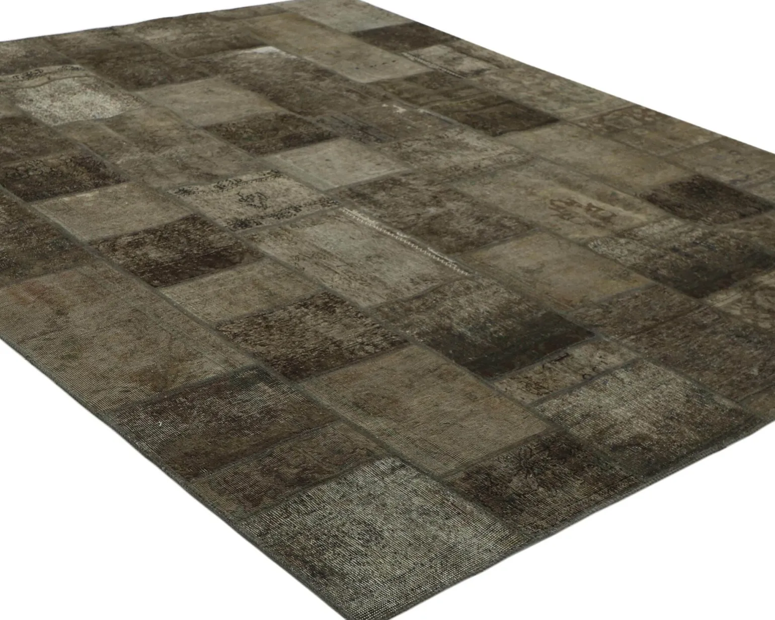 Vintage Patchwork orientalisk matta 249 x 311 cm