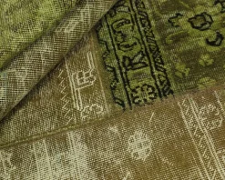 Vintage Patchwork orientalisk matta 202 x 202 cm