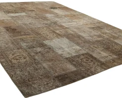 Vintage Patchwork orientalisk matta 305 x 402 cm