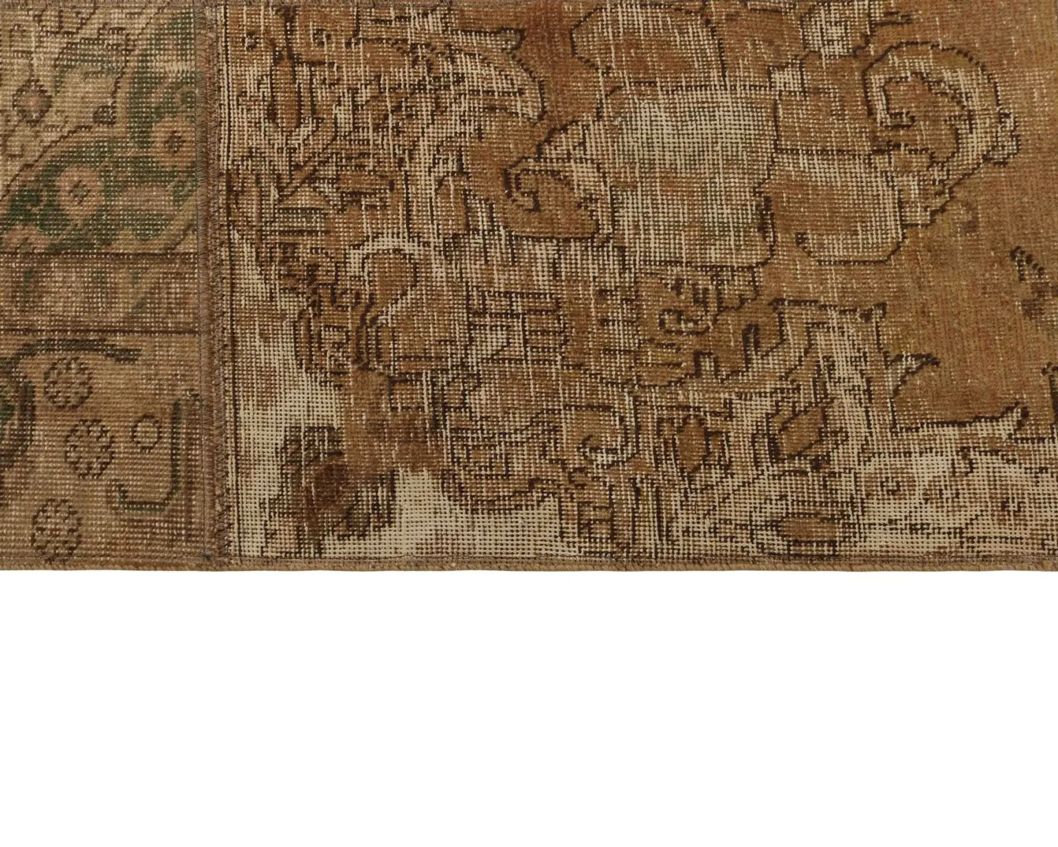 Vintage Patchwork orientalisk matta 309 x 410 cm