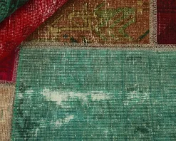 Vintage Patchwork orientalisk matta 140 x 200 cm