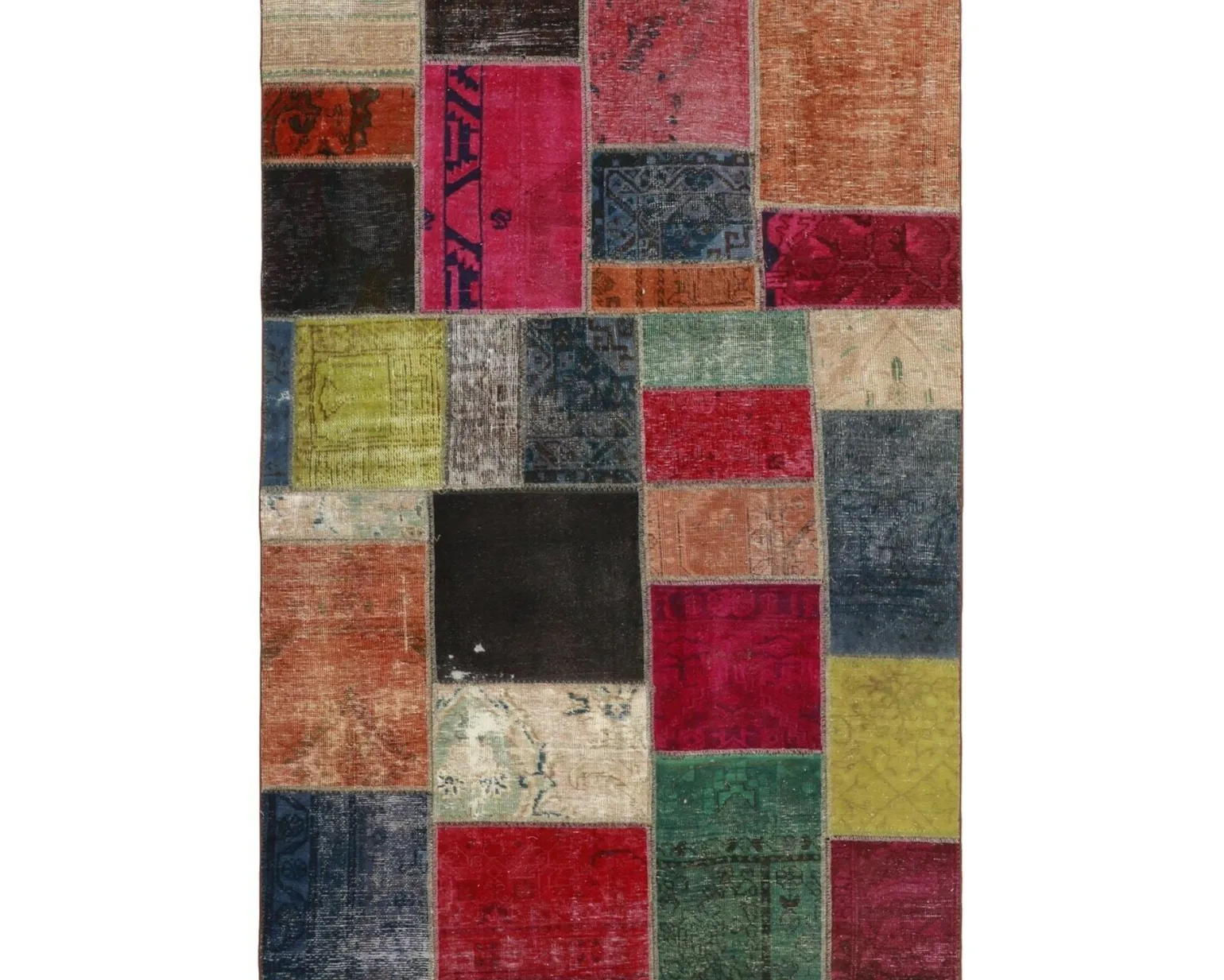 Vintage Patchwork orientalisk matta 140 x 200 cm