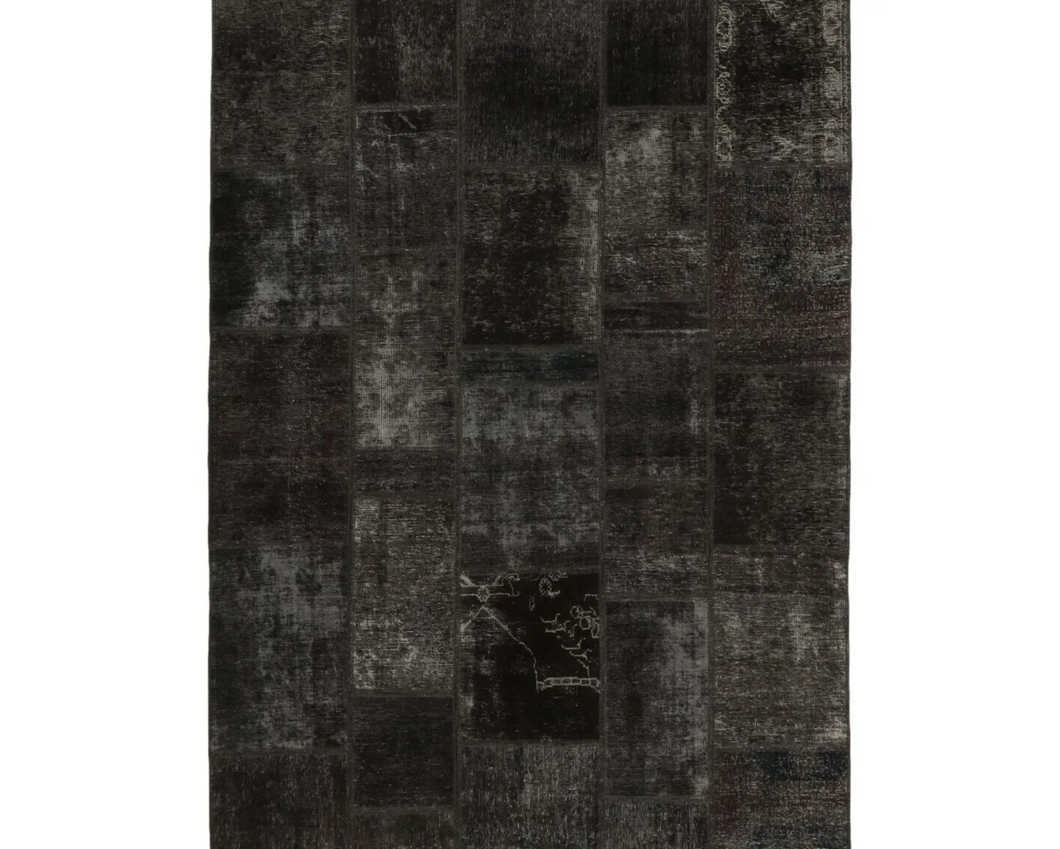 Vintage Patchwork orientalisk matta 173 x 237 cm