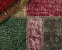 Vintage Patchwork orientalisk matta 140 x 199 cm