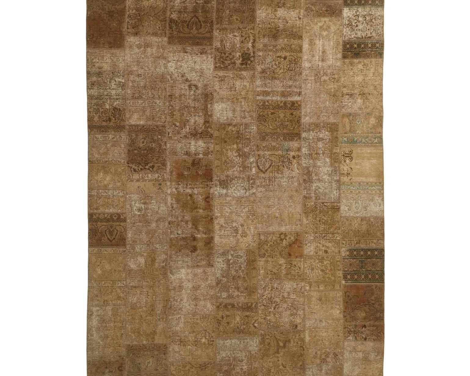 Vintage Patchwork orientalisk matta 308 x 404 cm