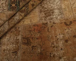 Vintage Patchwork orientalisk matta 308 x 404 cm