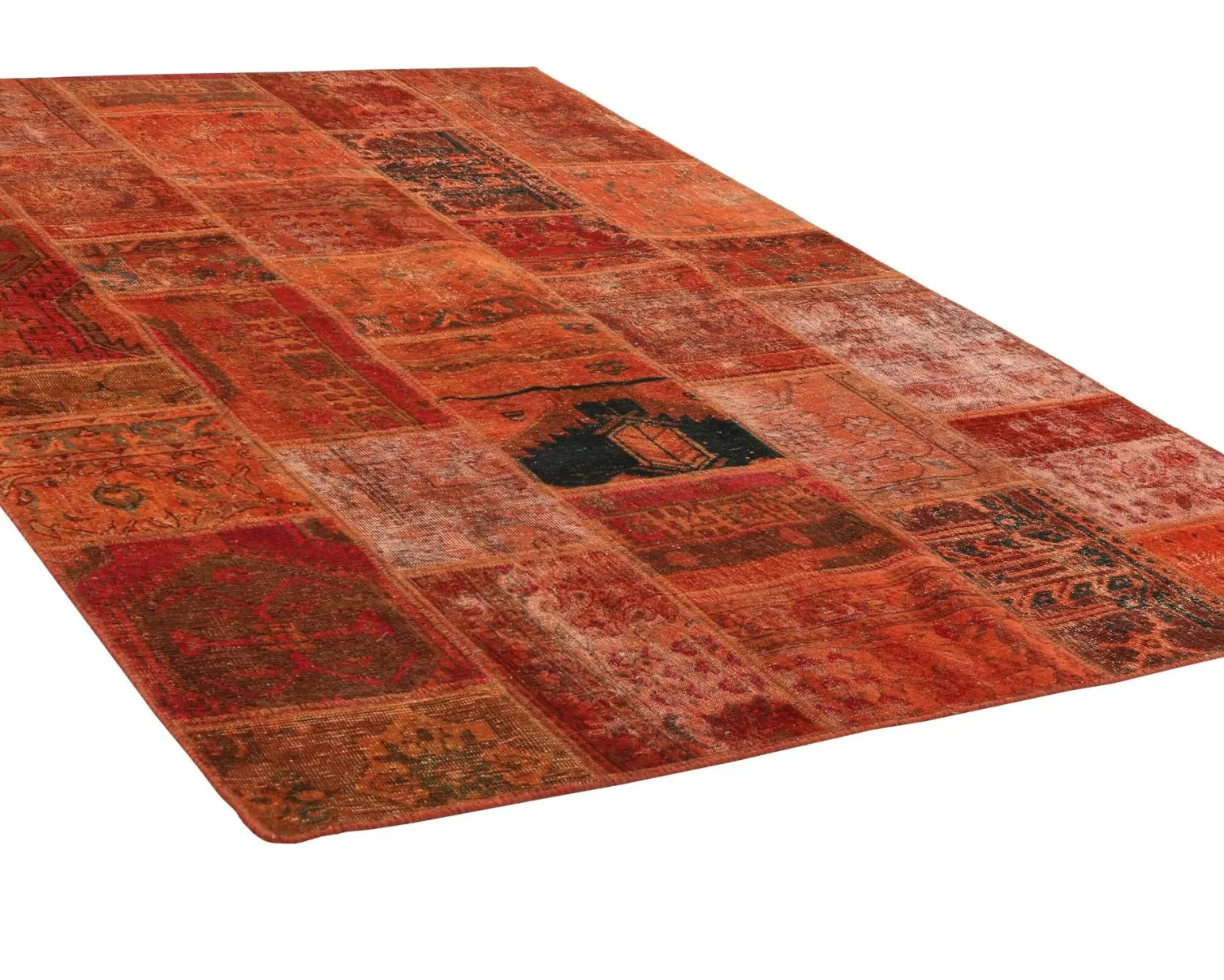 Vintage Patchwork orientalisk matta 166 x 240 cm