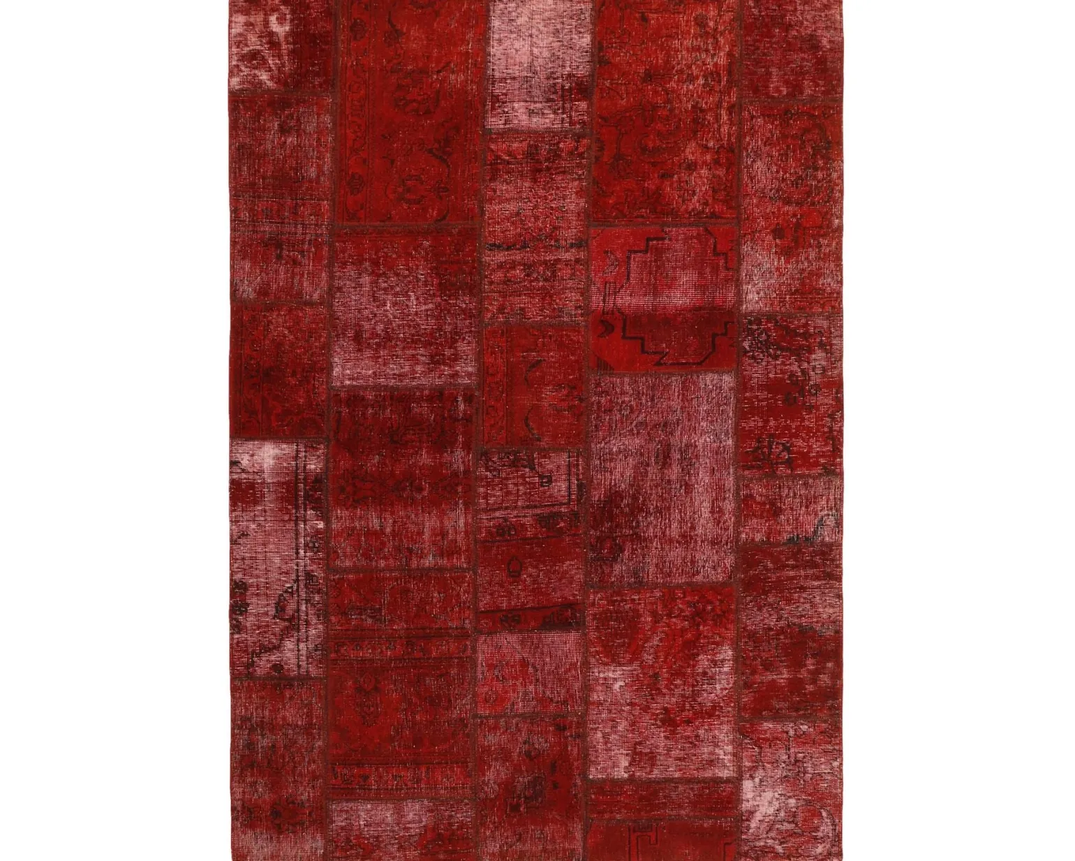 Vintage Patchwork orientalisk matta 163 x 230 cm