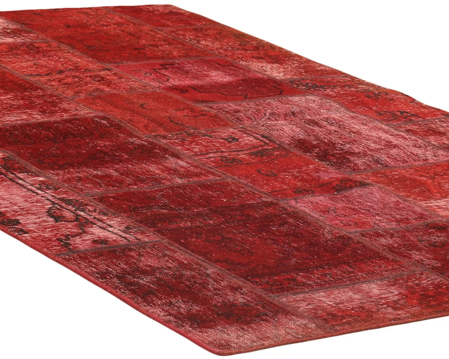 Vintage Patchwork orientalisk matta 163 x 230 cm