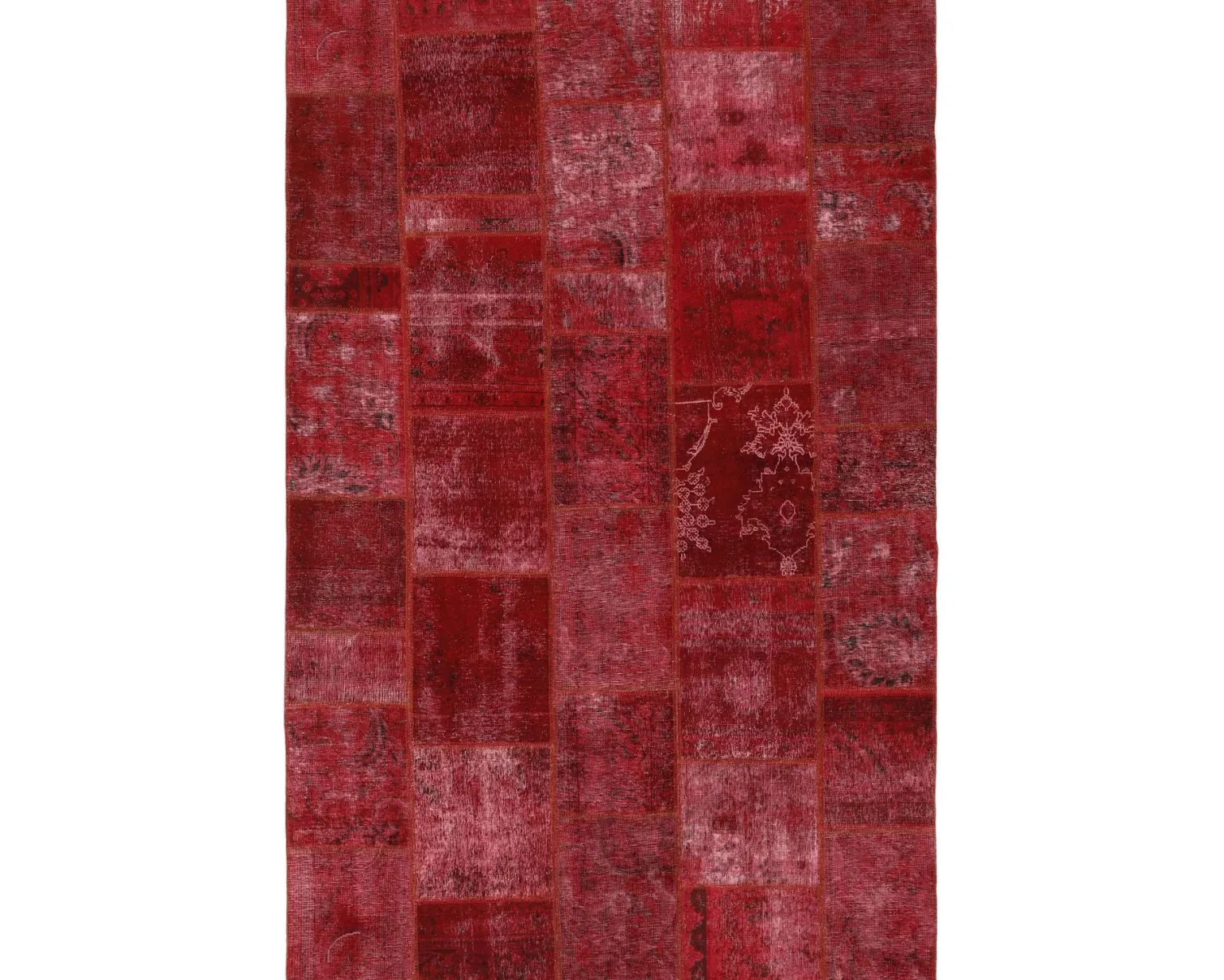Vintage Patchwork orientalisk matta 199 x 307 cm