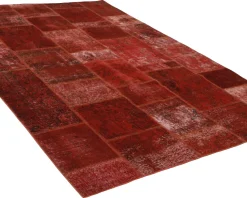 Vintage Patchwork orientalisk matta 206 x 305 cm