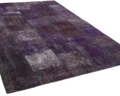 Vintage Patchwork orientalisk matta 203 x 303 cm