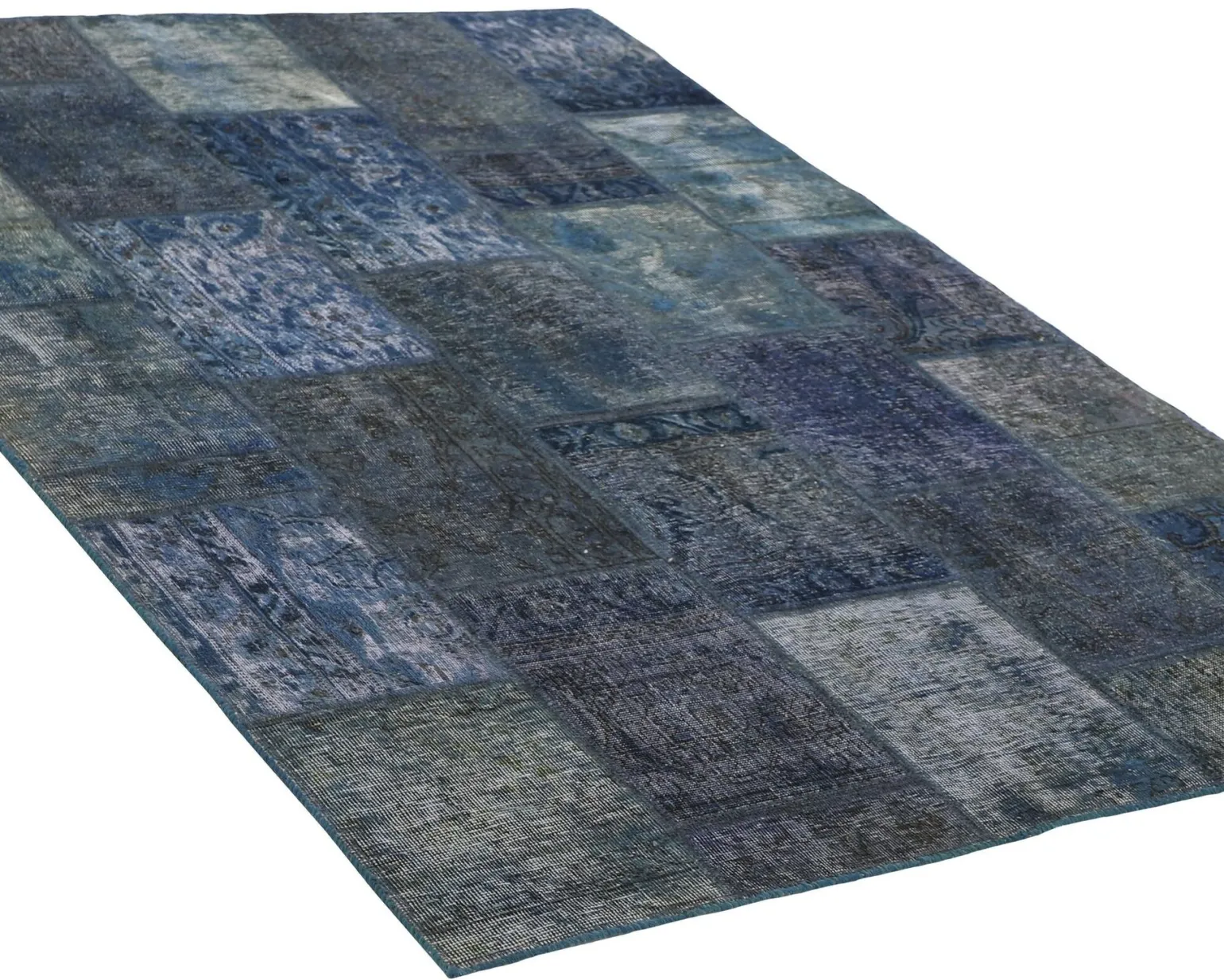 Vintage Patchwork orientalisk matta 144 x 207 cm