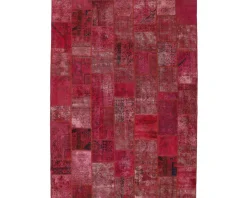 Vintage Patchwork orientalisk matta 252 x 355 cm