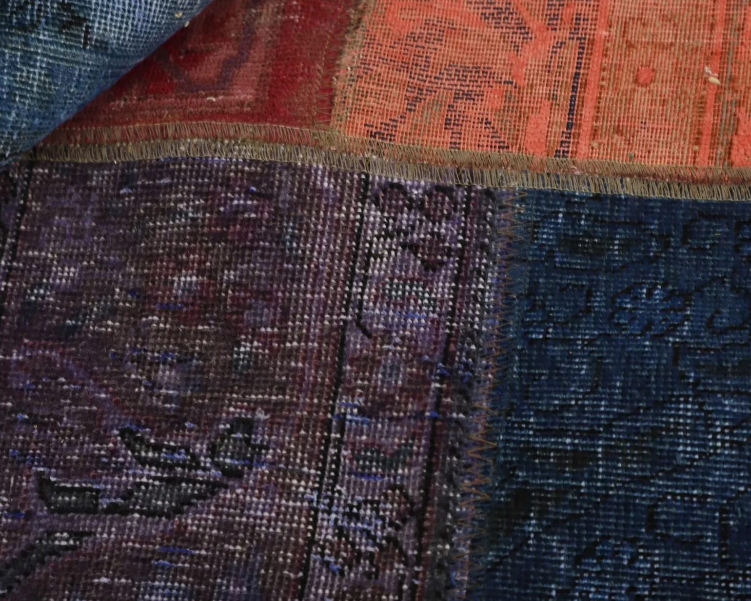 Vintage Patchwork orientalisk matta 156 x 239 cm