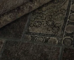 Vintage Patchwork orientalisk matta 206 x 258 cm