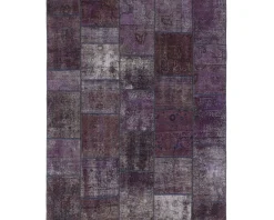 Vintage Patchwork orientalisk matta 205 x 256 cm
