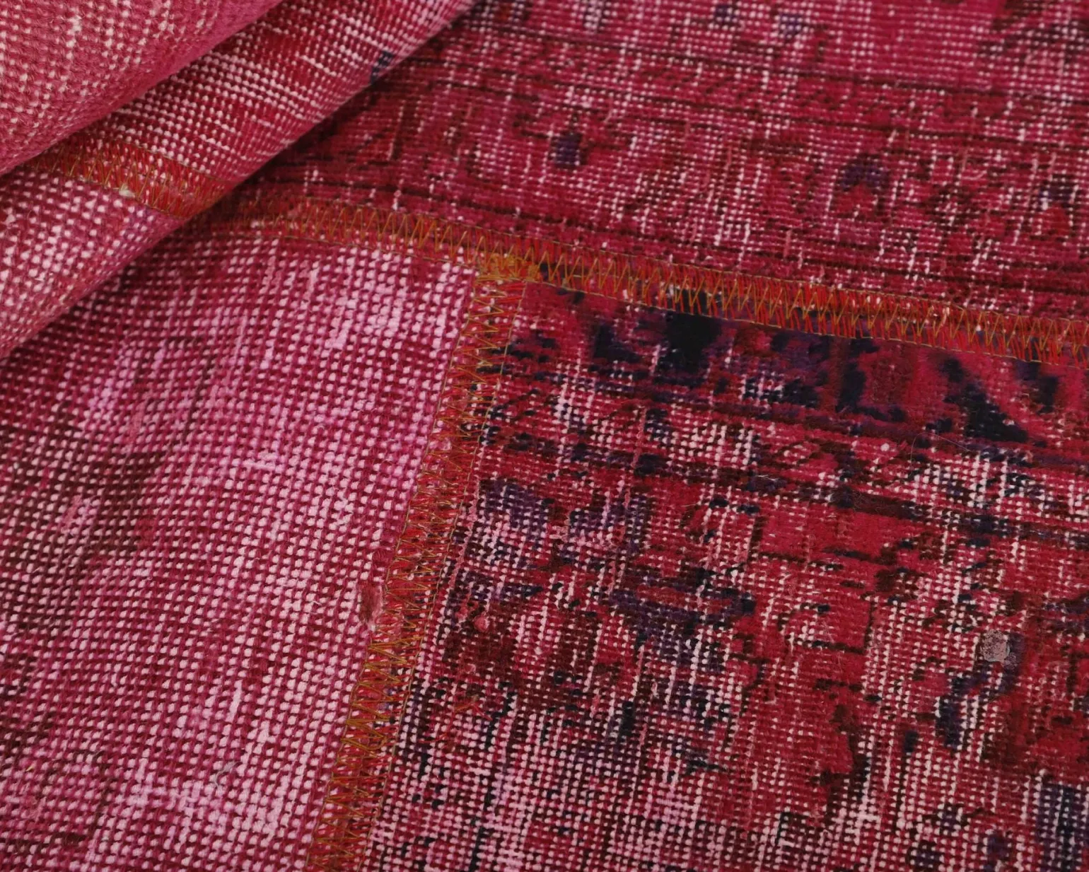 Vintage Patchwork orientalisk matta 147 x 205 cm