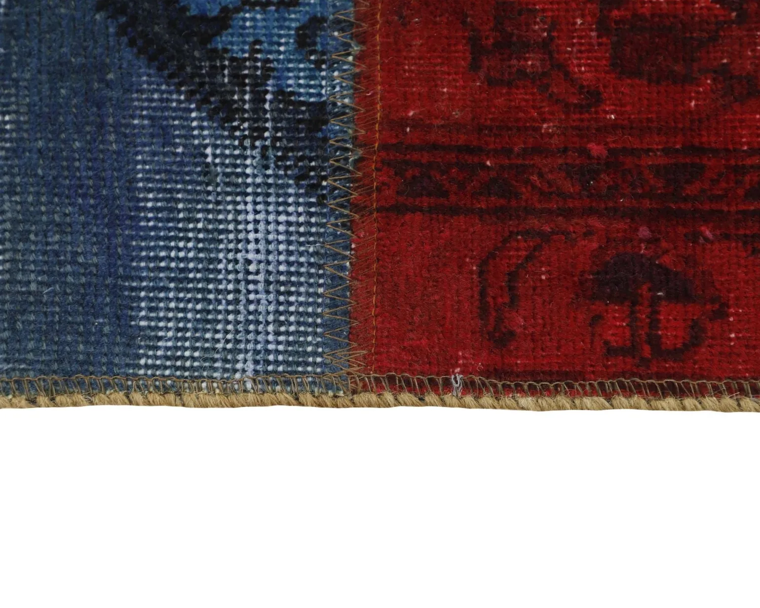 Vintage Patchwork orientalisk matta 201 x 305 cm