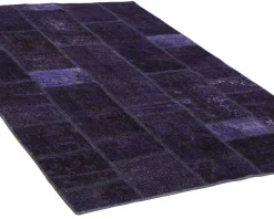 Vintage Patchwork orientalisk matta 141 x 201 cm