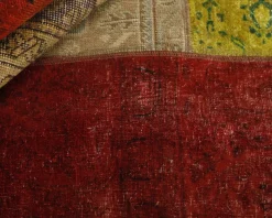 Vintage Patchwork orientalisk matta 197 x 303 cm