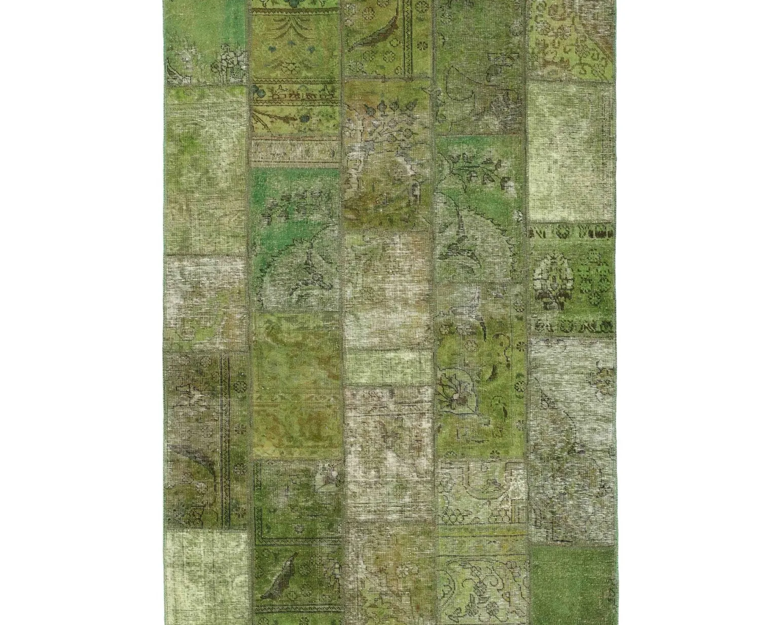 Vintage Patchwork orientalisk matta 145 x 206 cm