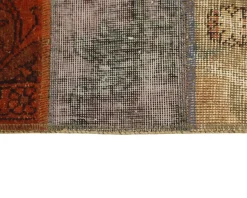 Vintage Patchwork orientalisk matta 141 x 207 cm