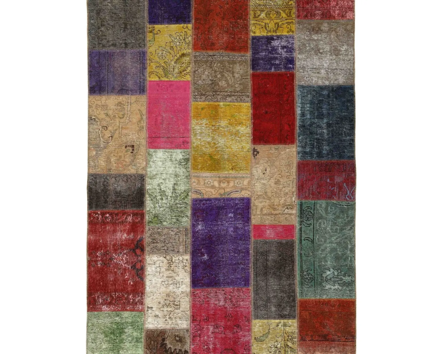Vintage Patchwork orientalisk matta 170 x 233 cm